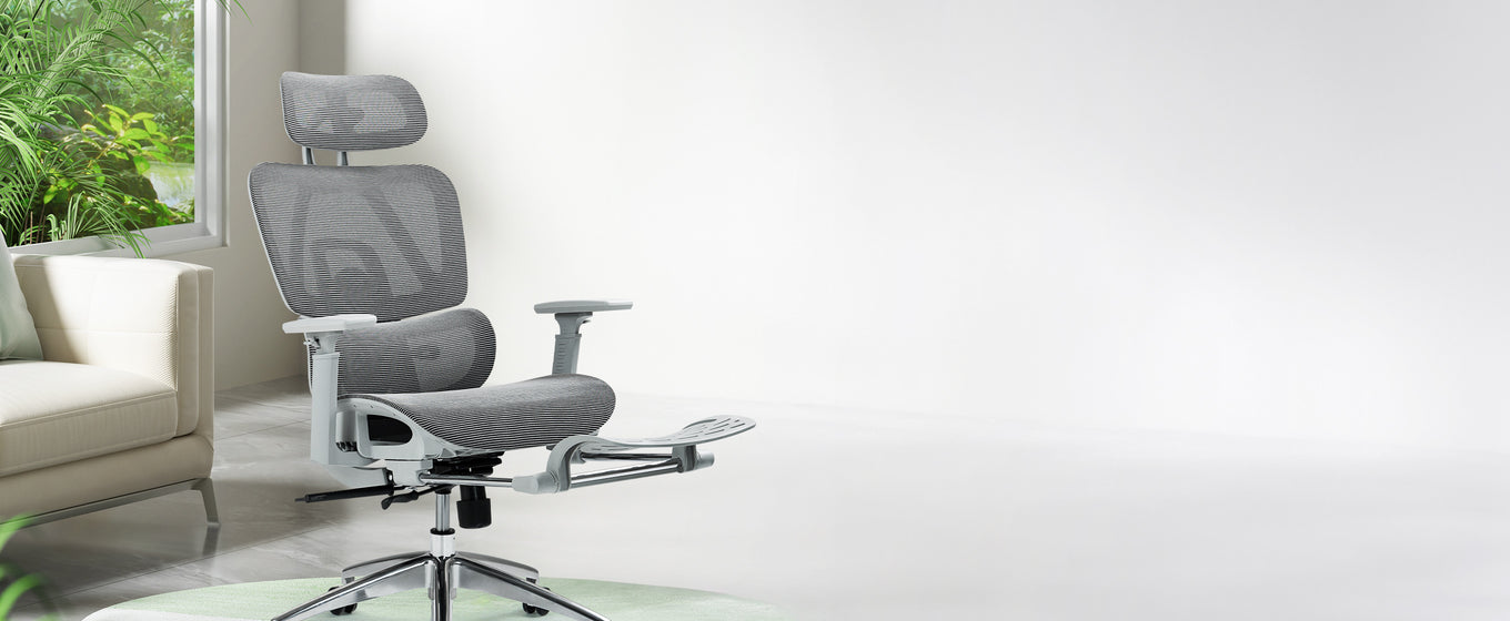 EP460 Series | Ergonomic office chair with footrest